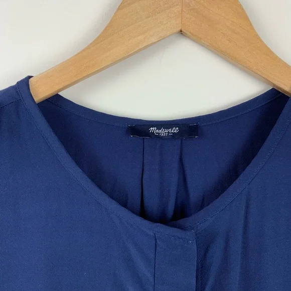 MADEWELL Navy Cargo Tunic Dress size Medium - Picture 5 of 12